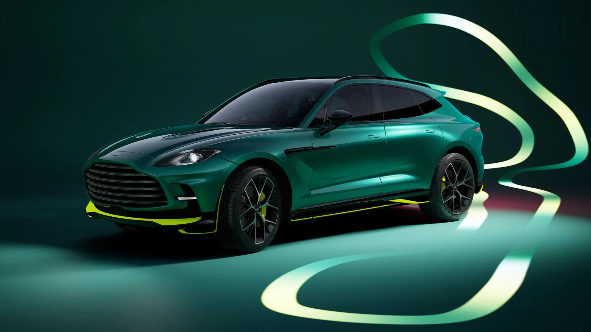 Aston Martin unifies the marque’s exhilarating Formula 1® racing pedigree and the supercar of SUVs with unique DBX707 AMR24