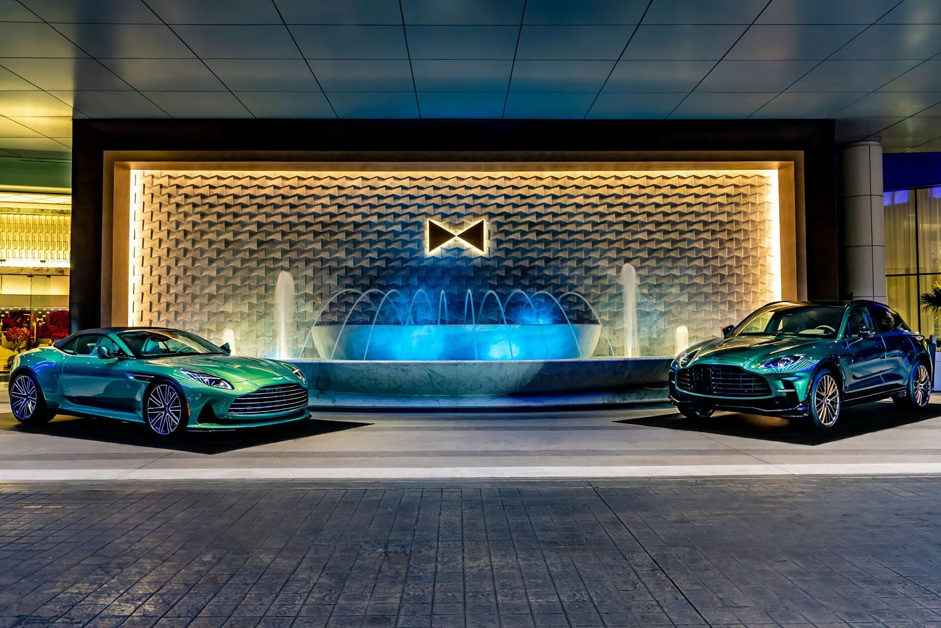 Aston Martin British bloodline: Iconic vehicle display at Fontainebleau Las Vegas for multi-week Attraction